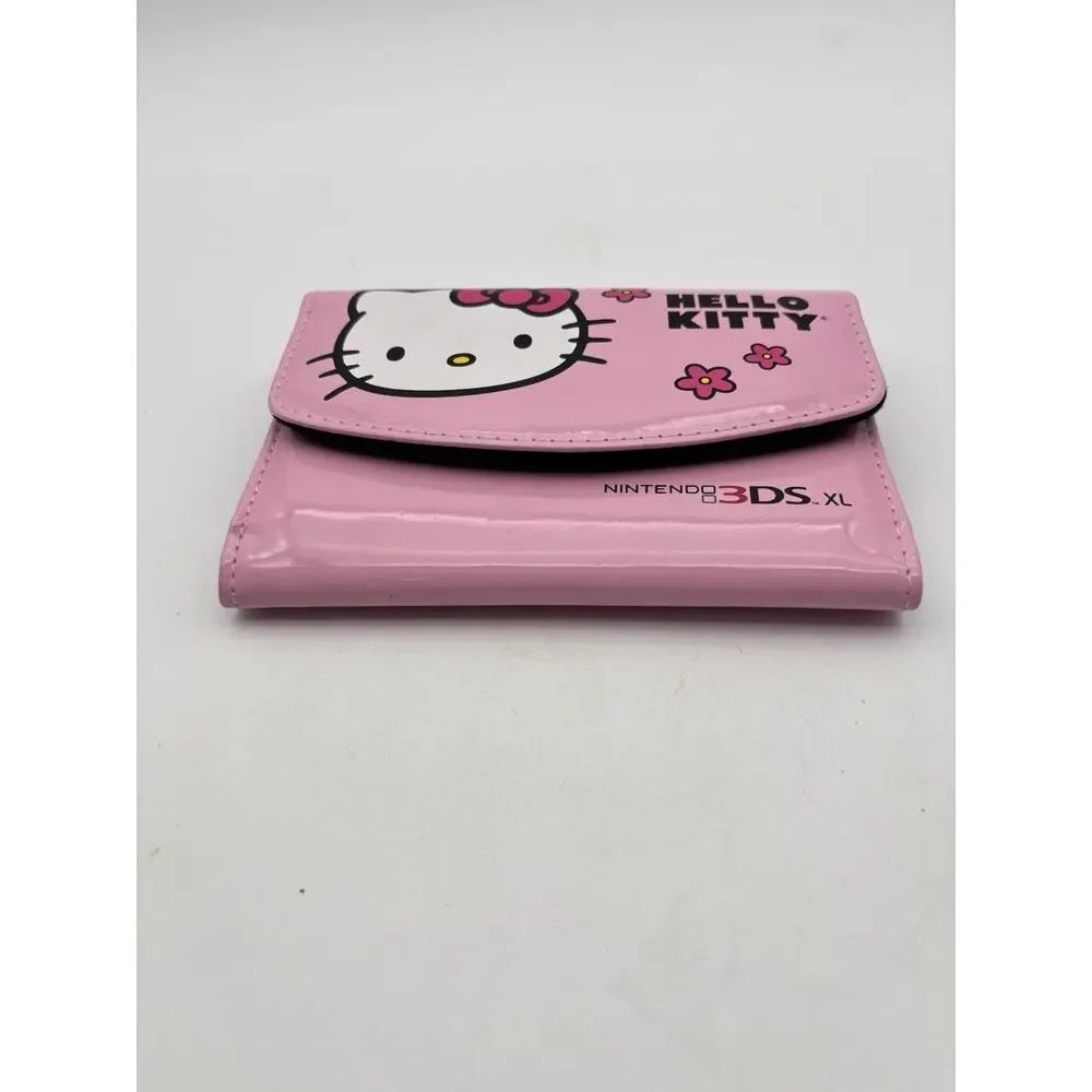 Hello Kitty Nintendo 3DS Pink Travel Case Console Game Holder Pouch VG Condition